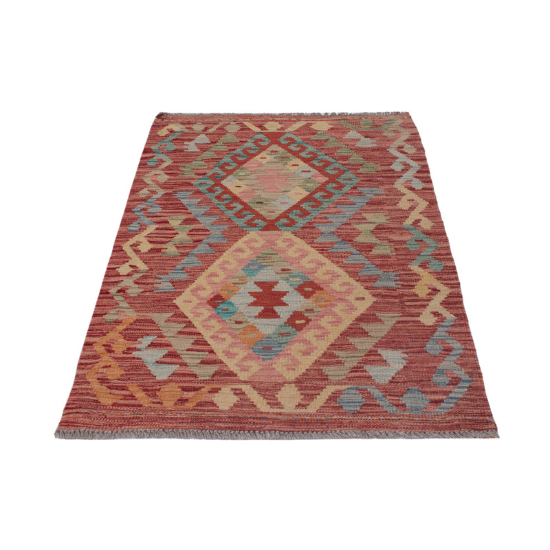 Kelim Rug - Splash - 131 x 81 cm - multicolored