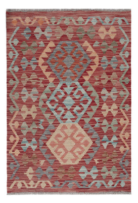 Kelim Rug - Splash - 117 x 81 cm - multicolored