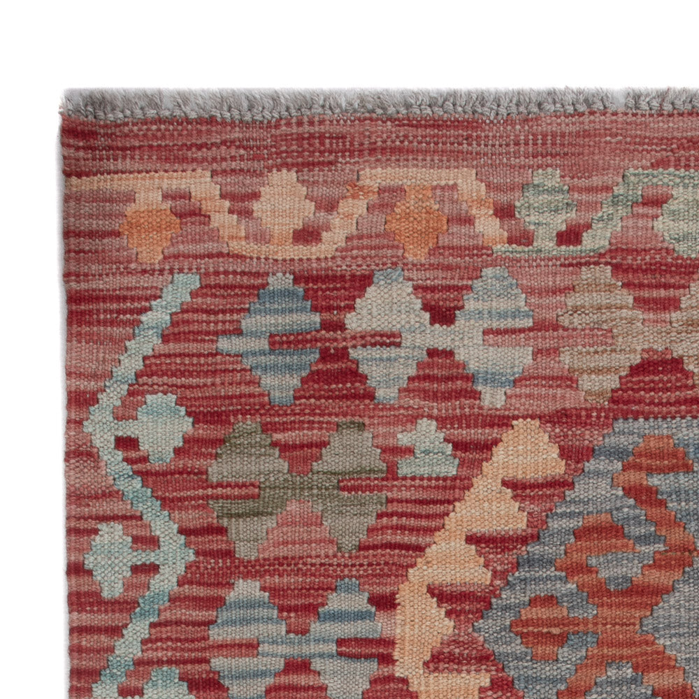Kelim Rug - Splash - 117 x 81 cm - multicolored