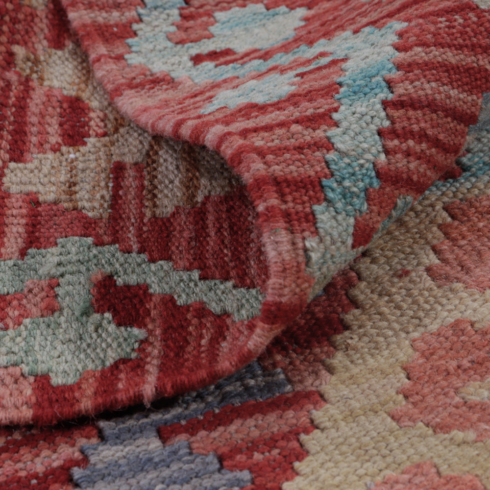 Kelim Rug - Splash - 117 x 81 cm - multicolored