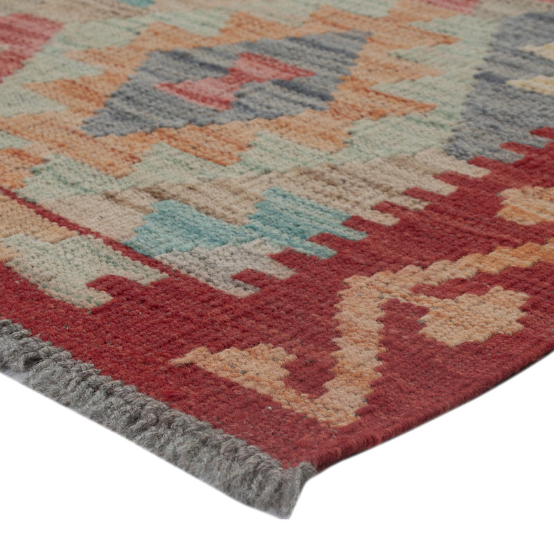 Kelim Rug - Splash - 125 x 83 cm - multicolored