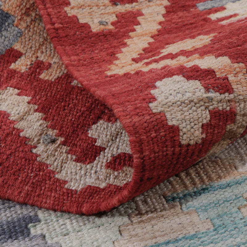 Kelim Rug - Splash - 125 x 83 cm - multicolored