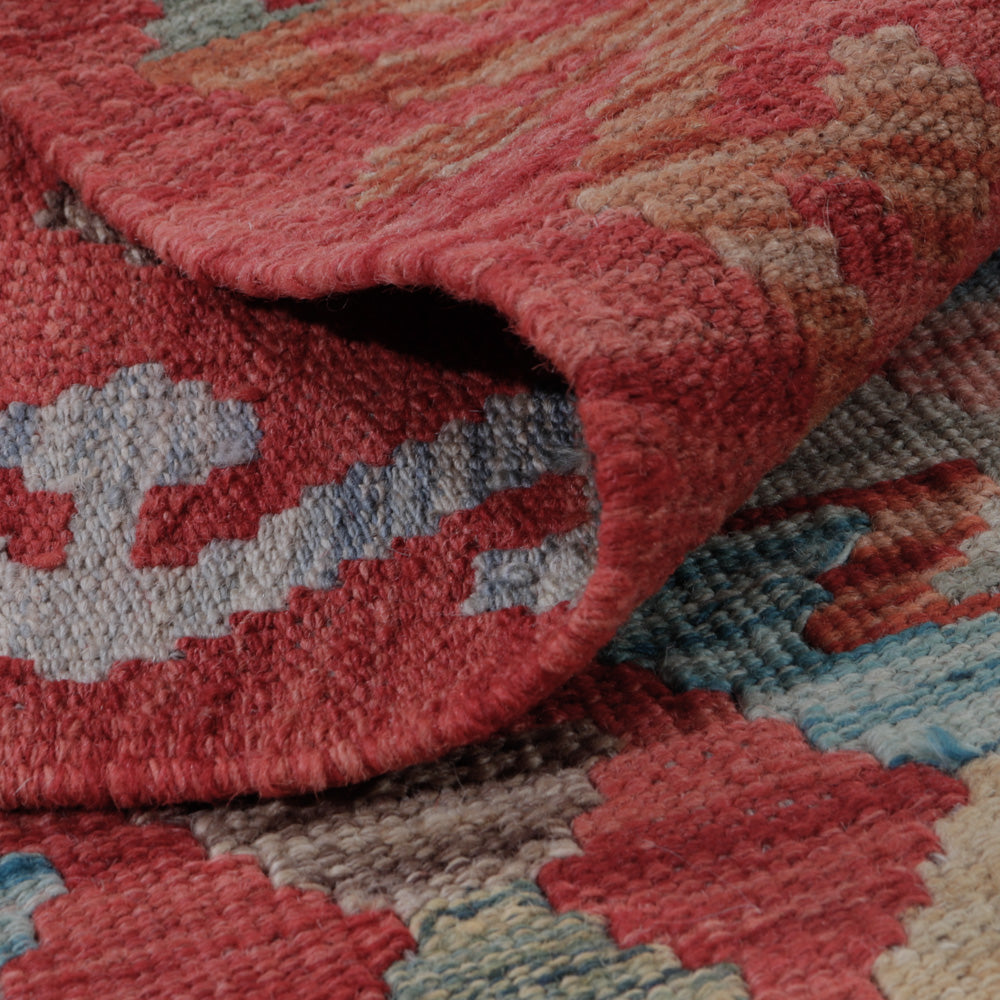 Kelim Rug - Splash - 130 x 81 cm - multicolored