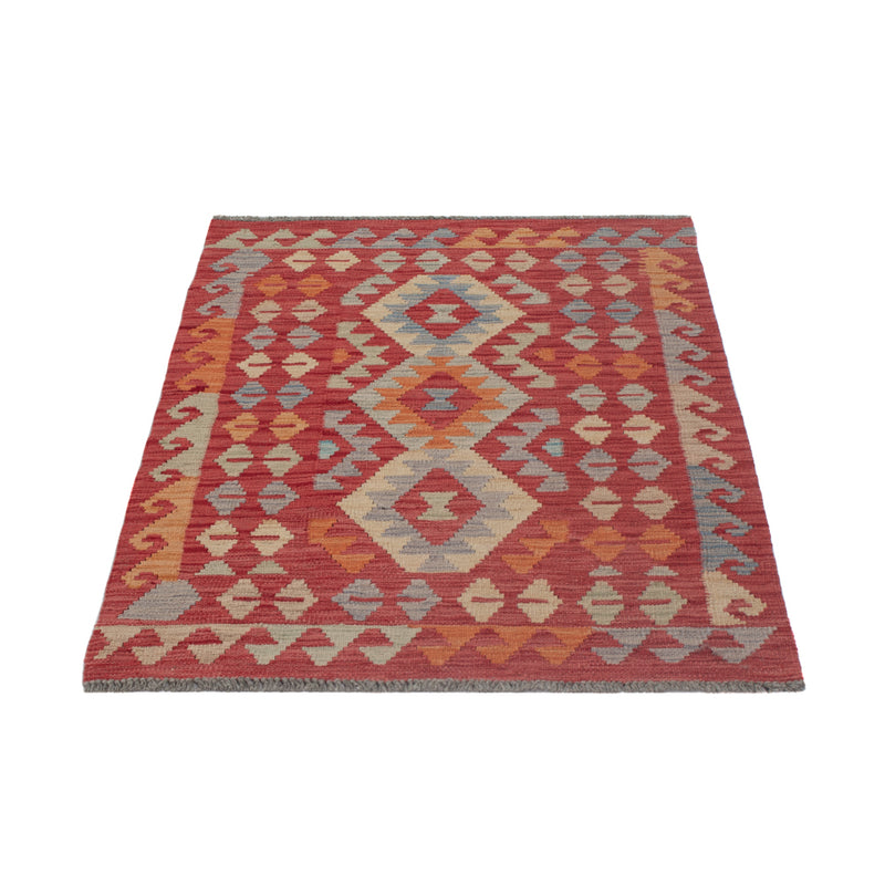 Kelim Rug - Splash - 119 x 82 cm - multicolored