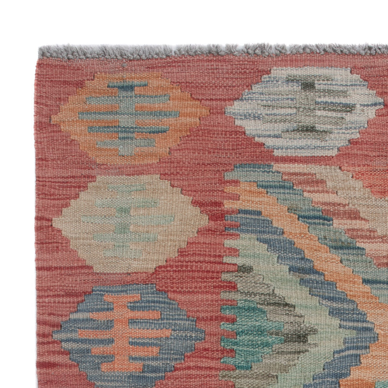 Kelim Rug - Splash - 117 x 79 cm - multicolored