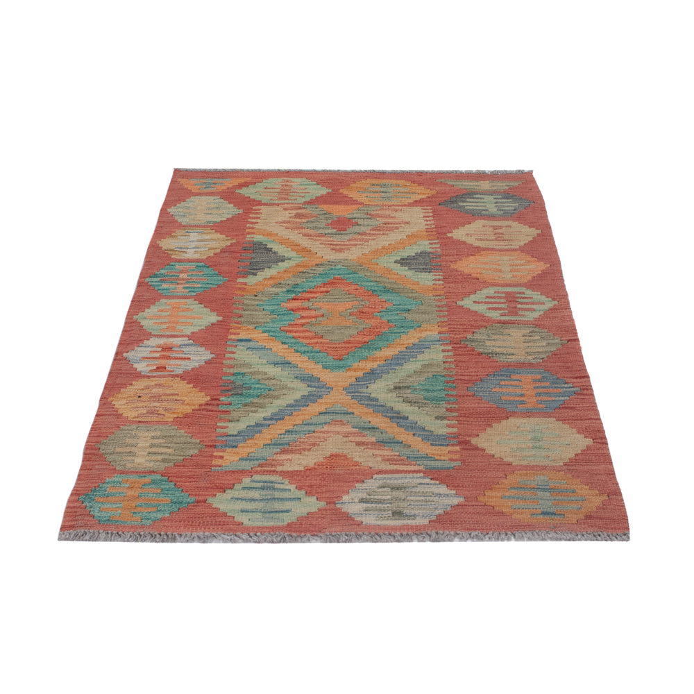 Kelim Rug - Splash - 117 x 79 cm - multicolored