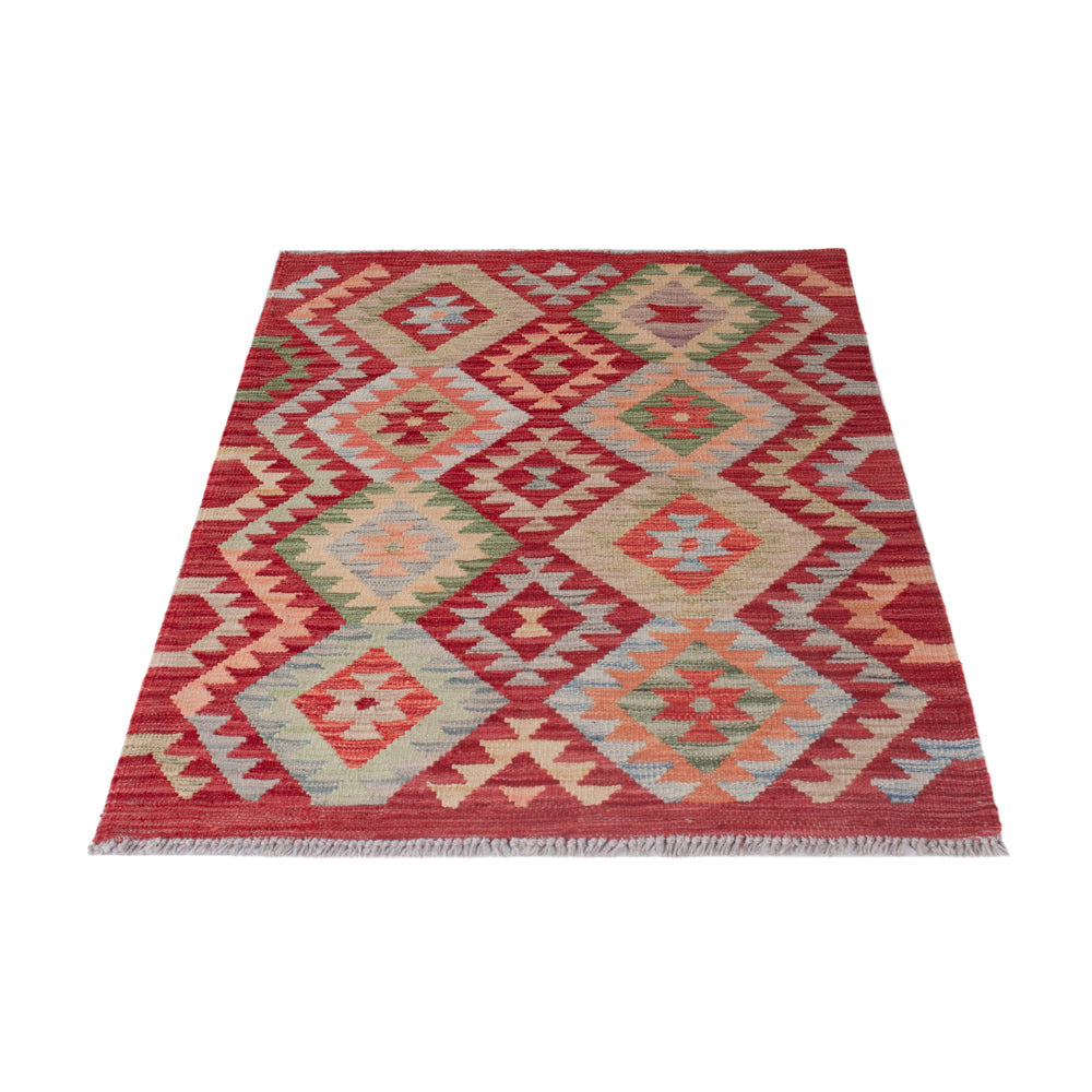 Kelim Rug - Splash - 122 x 80 cm - multicolored