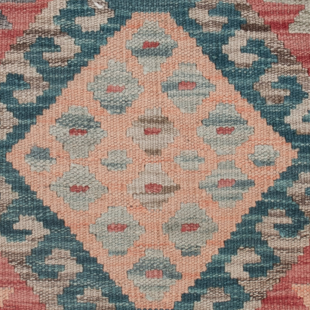 Kelim Rug - Splash - 130 x 79 cm - multicolored