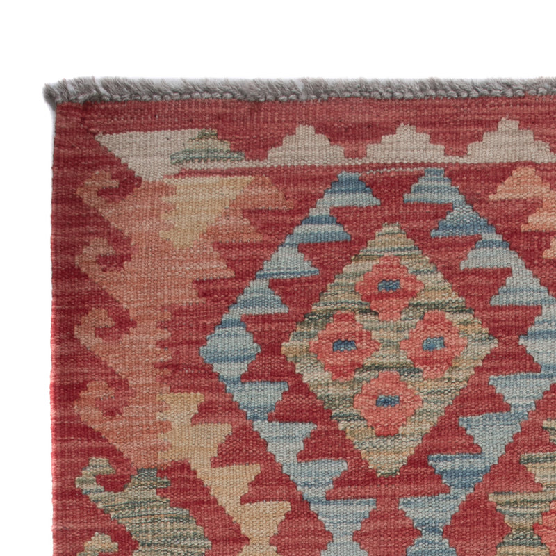 Kelim Rug - Splash - 131 x 80 cm - multicolored