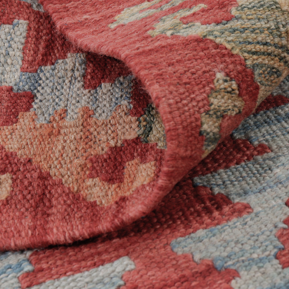 Kelim Rug - Splash - 131 x 80 cm - multicolored