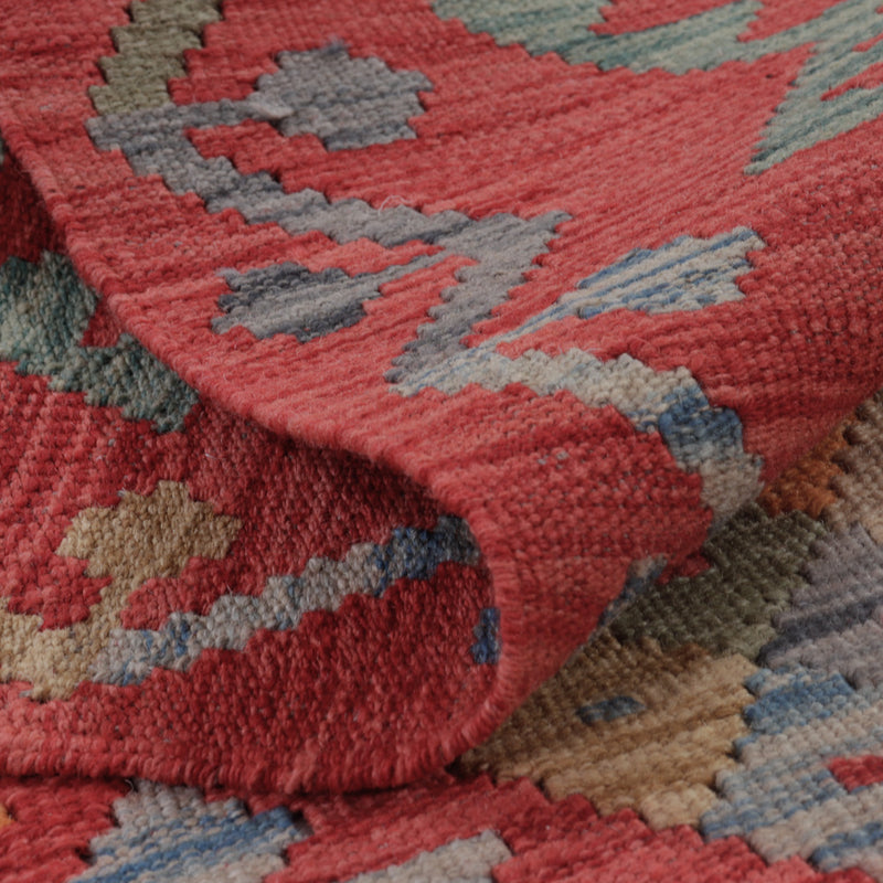 Kelim Rug - Splash - 128 x 81 cm - multicolored