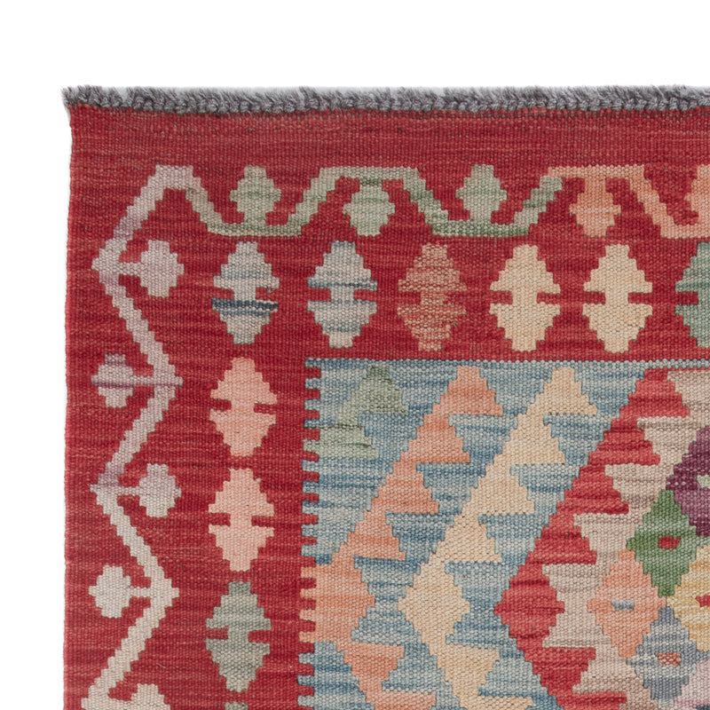 Kelim Rug - Splash - 128 x 89 cm - multicolored