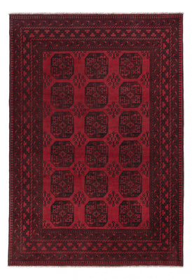 Afghan Rug - Filpa - 288 x 197 cm - dark red