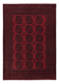 Afghan Rug - Filpa - 290 x 206 cm - dark red