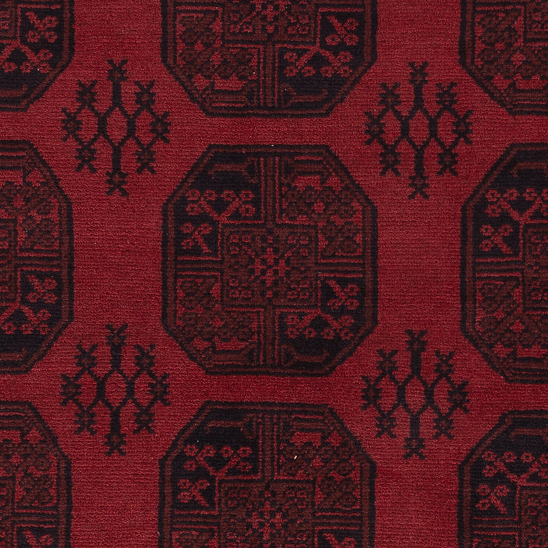 Afghan Rug - Filpa - 290 x 206 cm - dark red