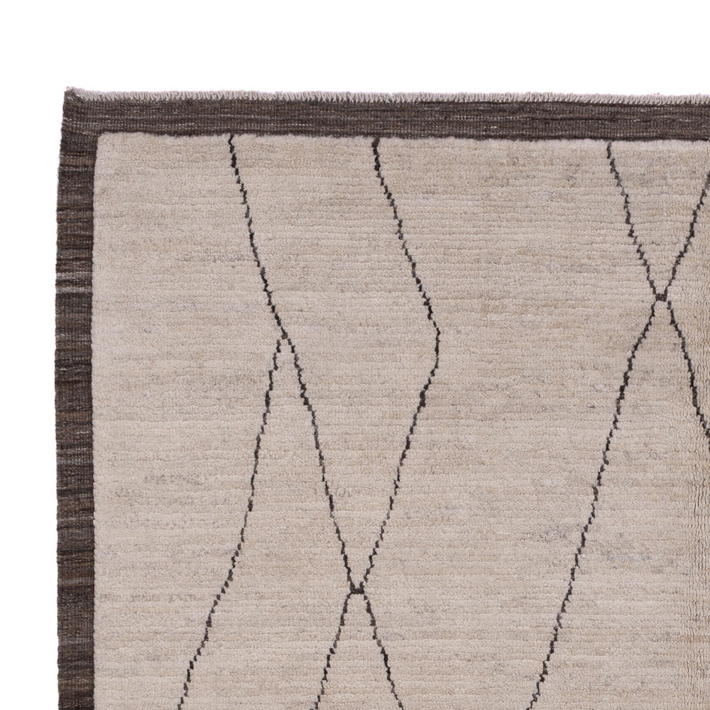 Berber Teppich - 239 x 172 cm - hellgrau