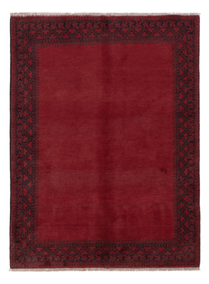 Afghan Rug - Filpa - 195 x 147 cm - red
