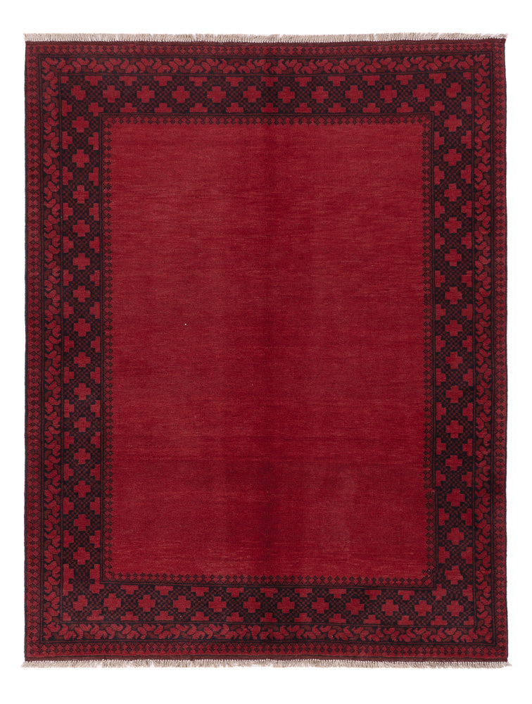 Afghan Rug - Filpa - 200 x 150 cm - red