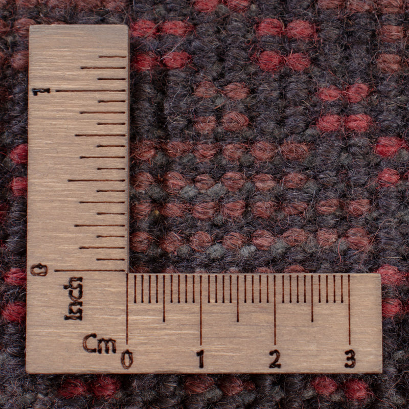 Afghan Rug - Filpa - 242 x 164 cm - dark red