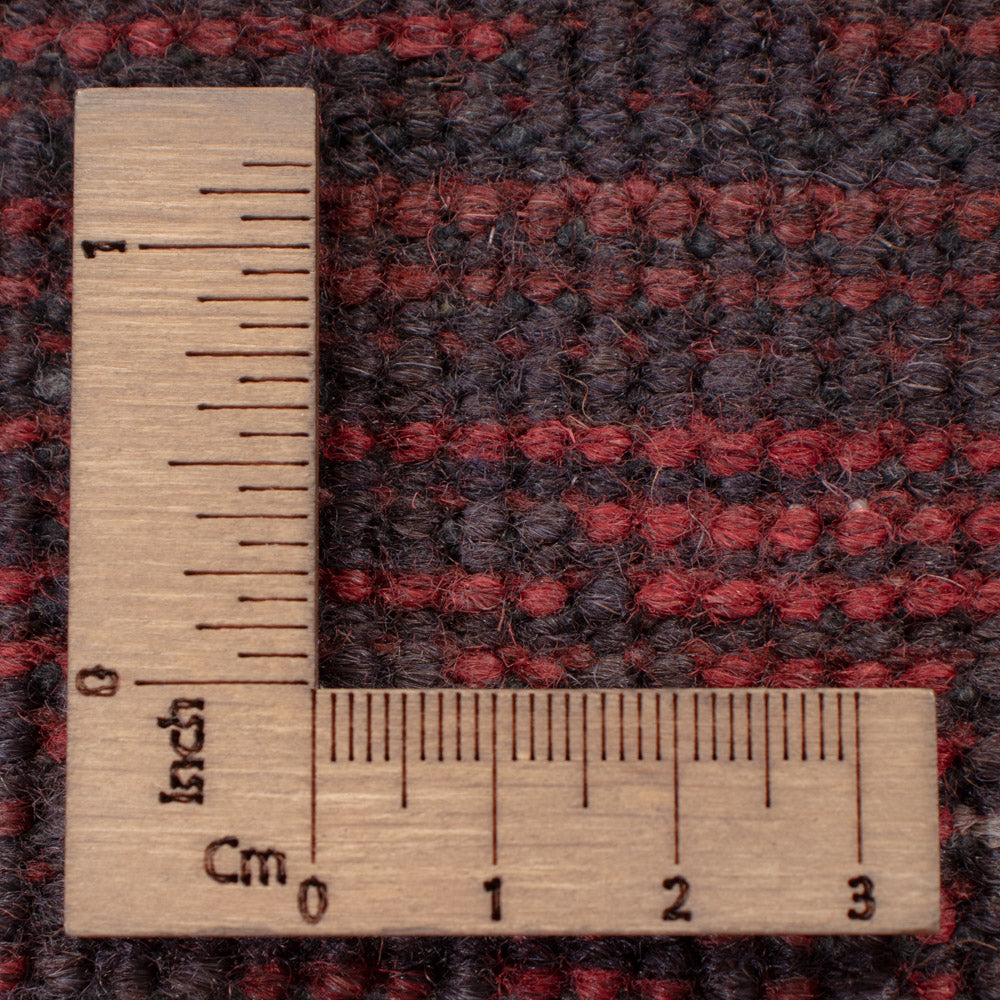 Runner Afghan Rug - Filpa - 194 x 99 cm - dark red