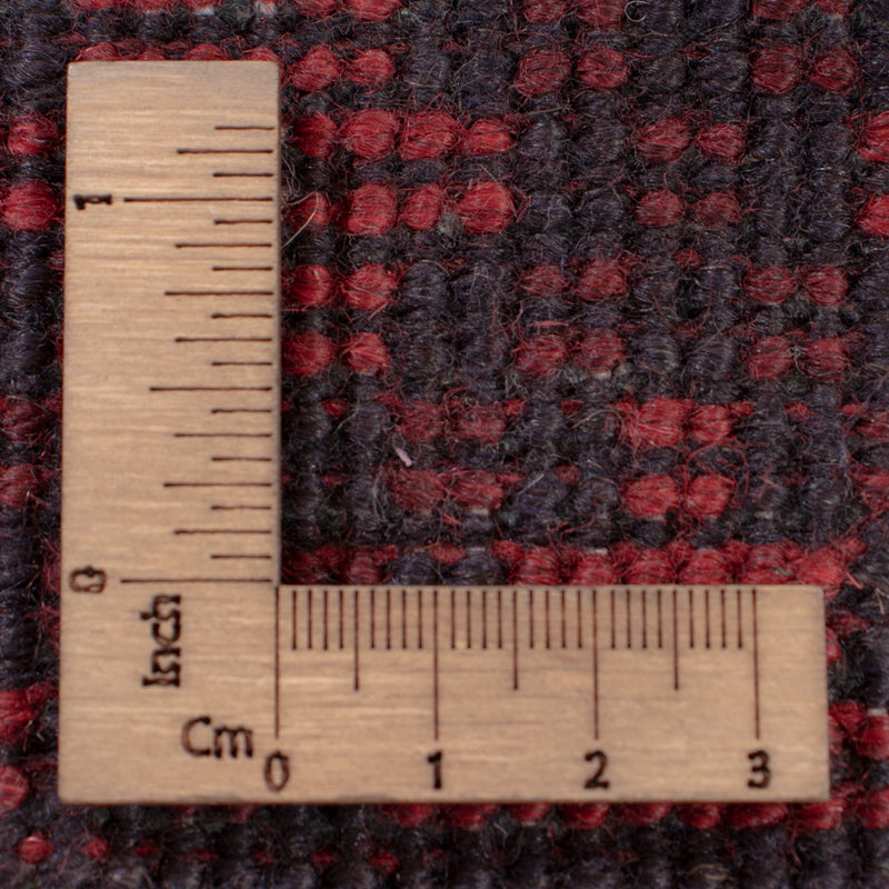 Afghan Rug - Filpa - 199 x 149 cm - dark red