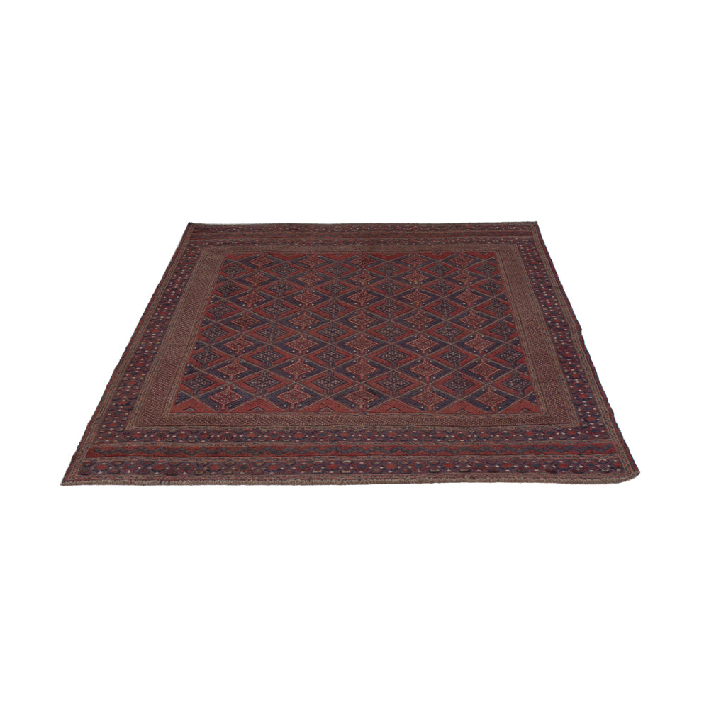 Kelim Rug - Oriental - 185 x 152 cm - rust