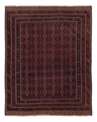 Kelim Rug - Oriental - 195 x 152 cm - dark beige