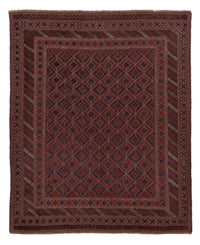 Kelim Rug - Oriental - 197 x 154 cm - dark beige