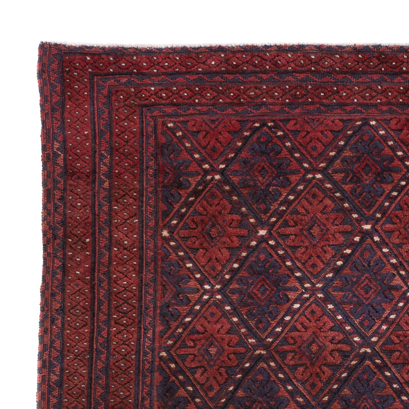 Kelim Teppich - Oriental - 189 x 146 cm - dunkelrot