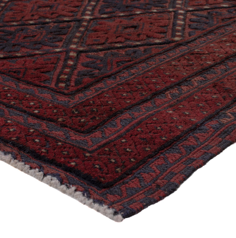 Kelim Teppich - Oriental - 189 x 146 cm - dunkelrot