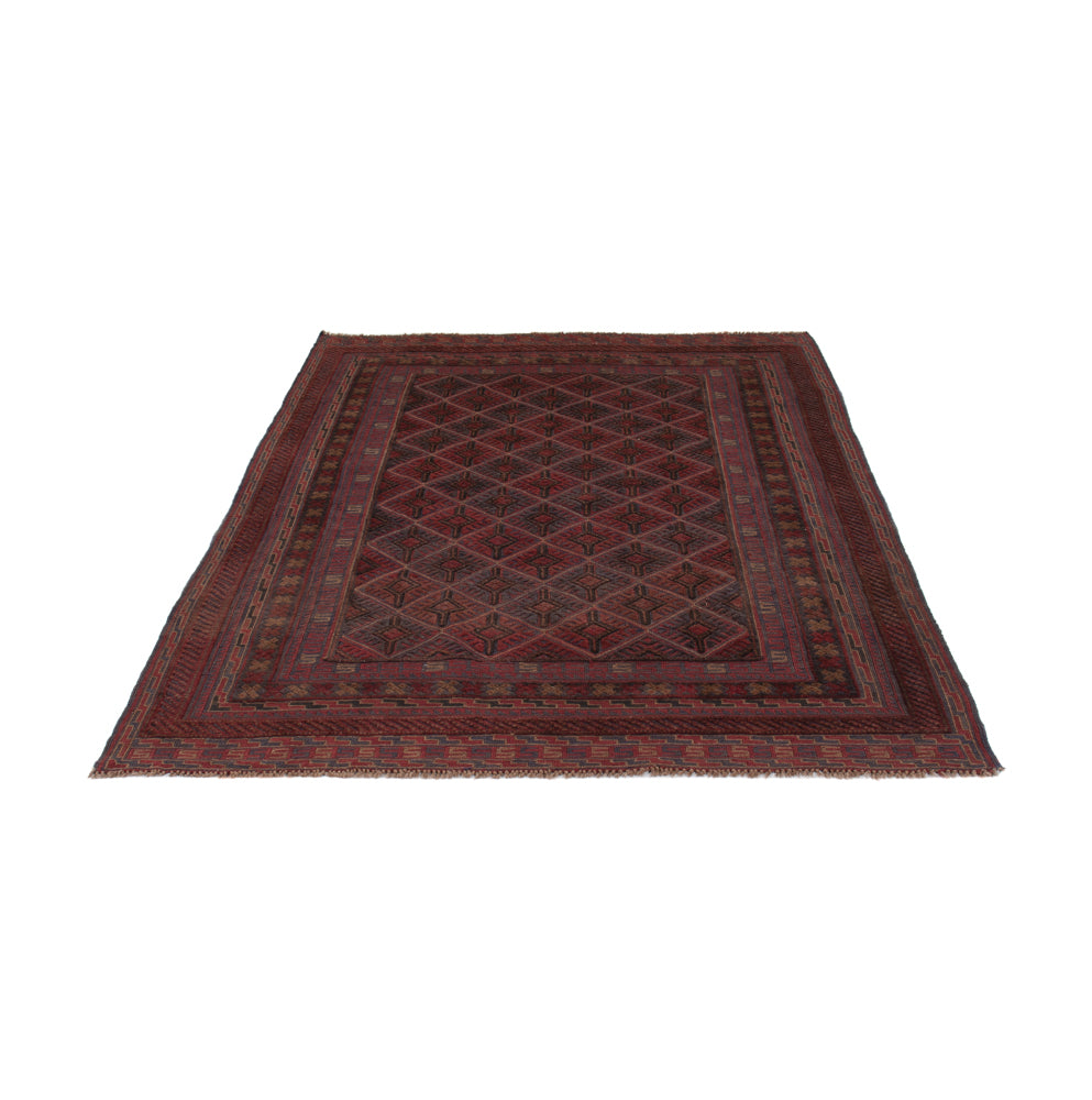 Kelim Rug - Oriental - 200 x 148 cm - dark beige