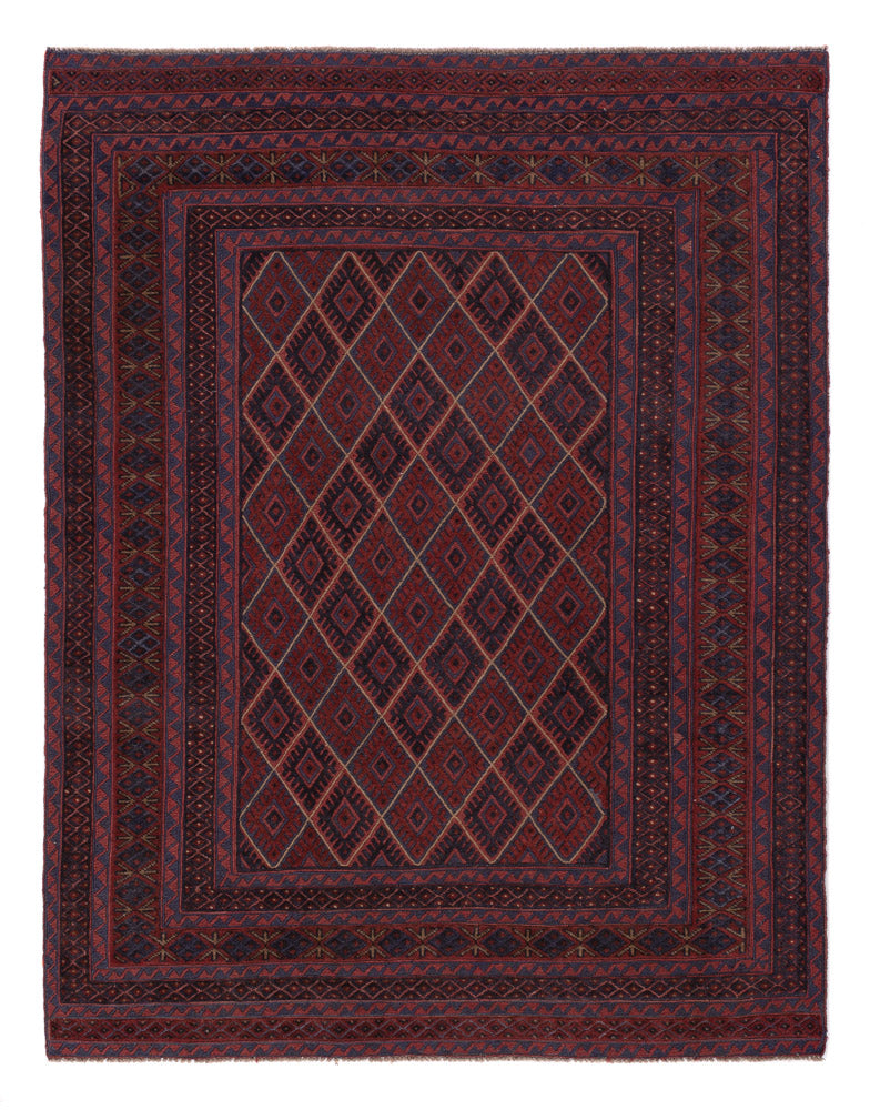 Kelim Rug - Oriental - 187 x 151 cm - dark beige