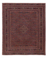 Afghan Kilim Rug 157x190cm - Rectangle / Dark Beige / 157 x 190 cm Rectangle