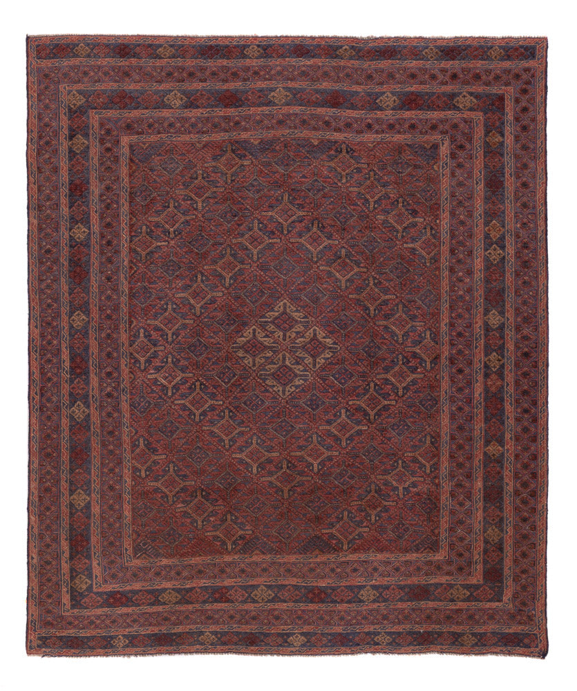Kelim Rug - Oriental - 190 x 157 cm - dark beige