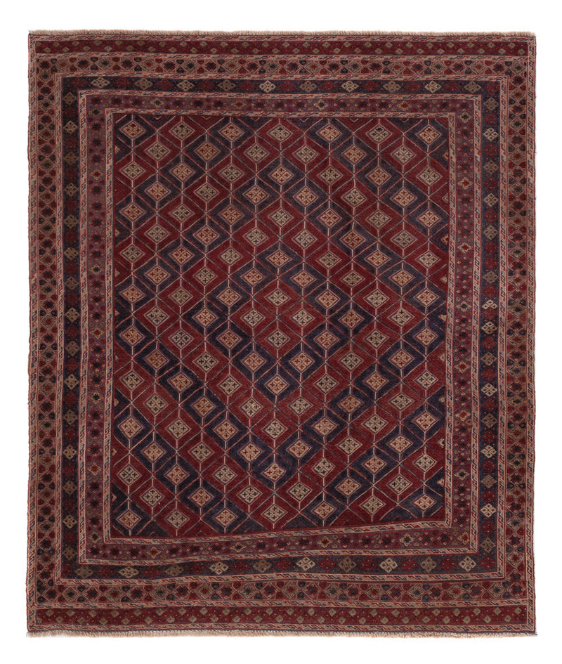Runner Kelim Rug - Oriental - 186 x 158 cm - dark beige