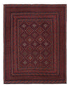 Afghan Kilim Rug 157x187cm - Rectangle / Dark Beige / 157 x 187 cm Rectangle
