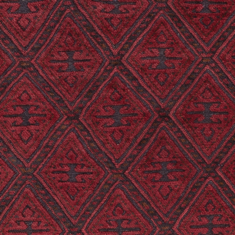 Kelim Teppich - Oriental - 185 x 153 cm - dunkelrot