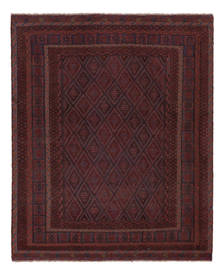 Kelim Rug - Oriental - 202 x 170 cm - dark beige