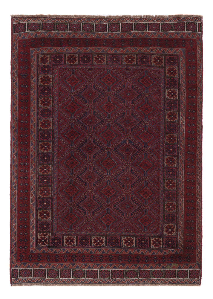 Kelim Rug - Oriental - 190 x 143 cm - dark beige
