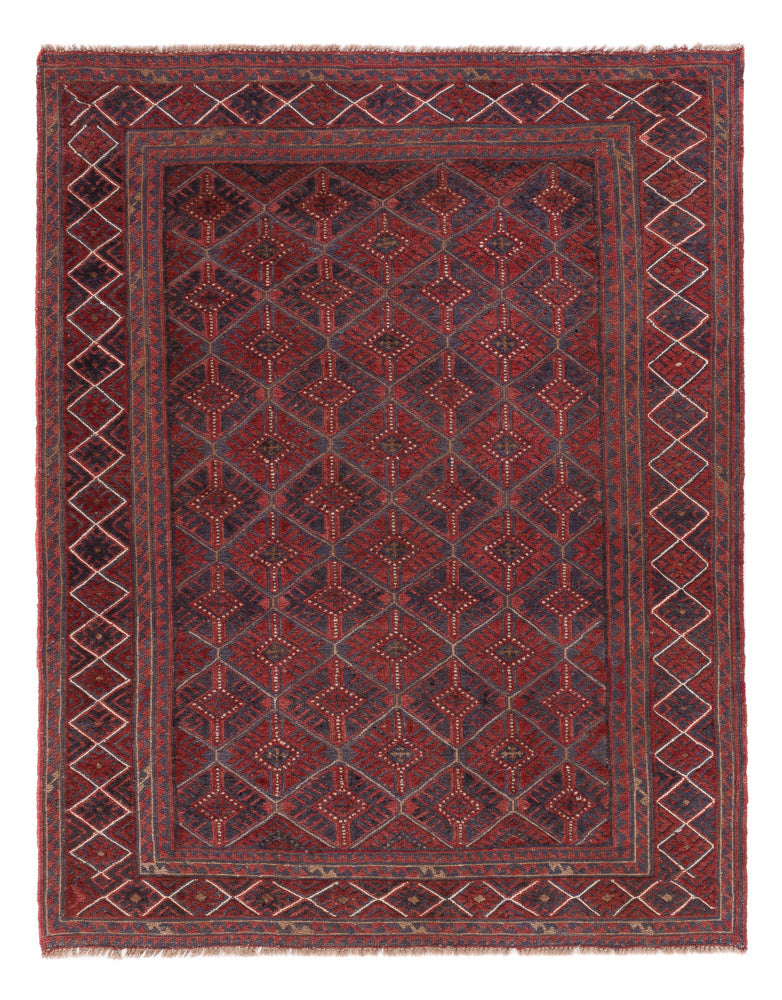 Kelim Rug - Oriental - 175 x 141 cm - dark red