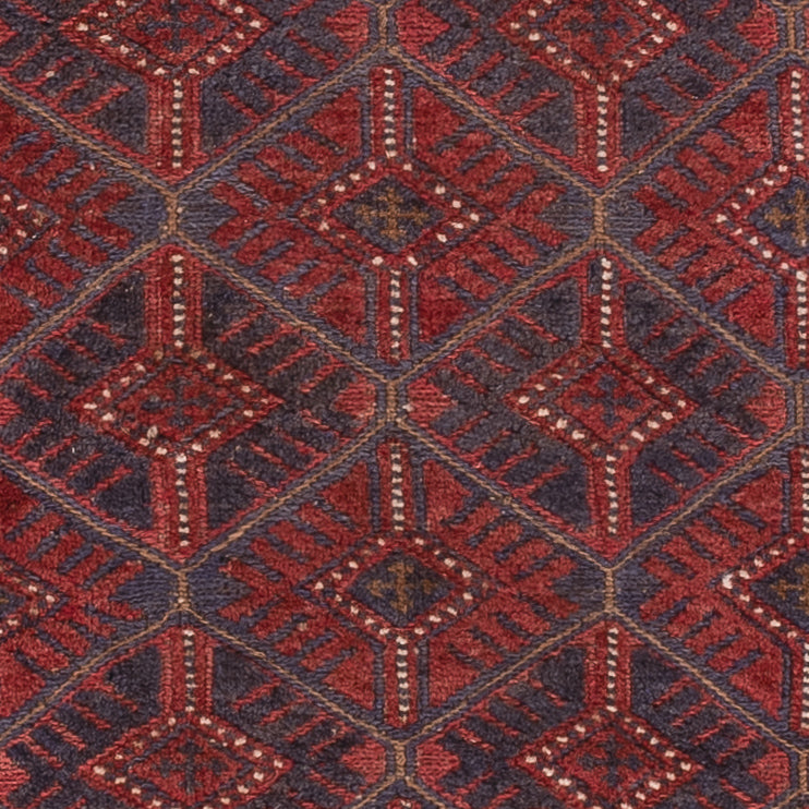 Kelim Rug - Oriental - 175 x 141 cm - dark red