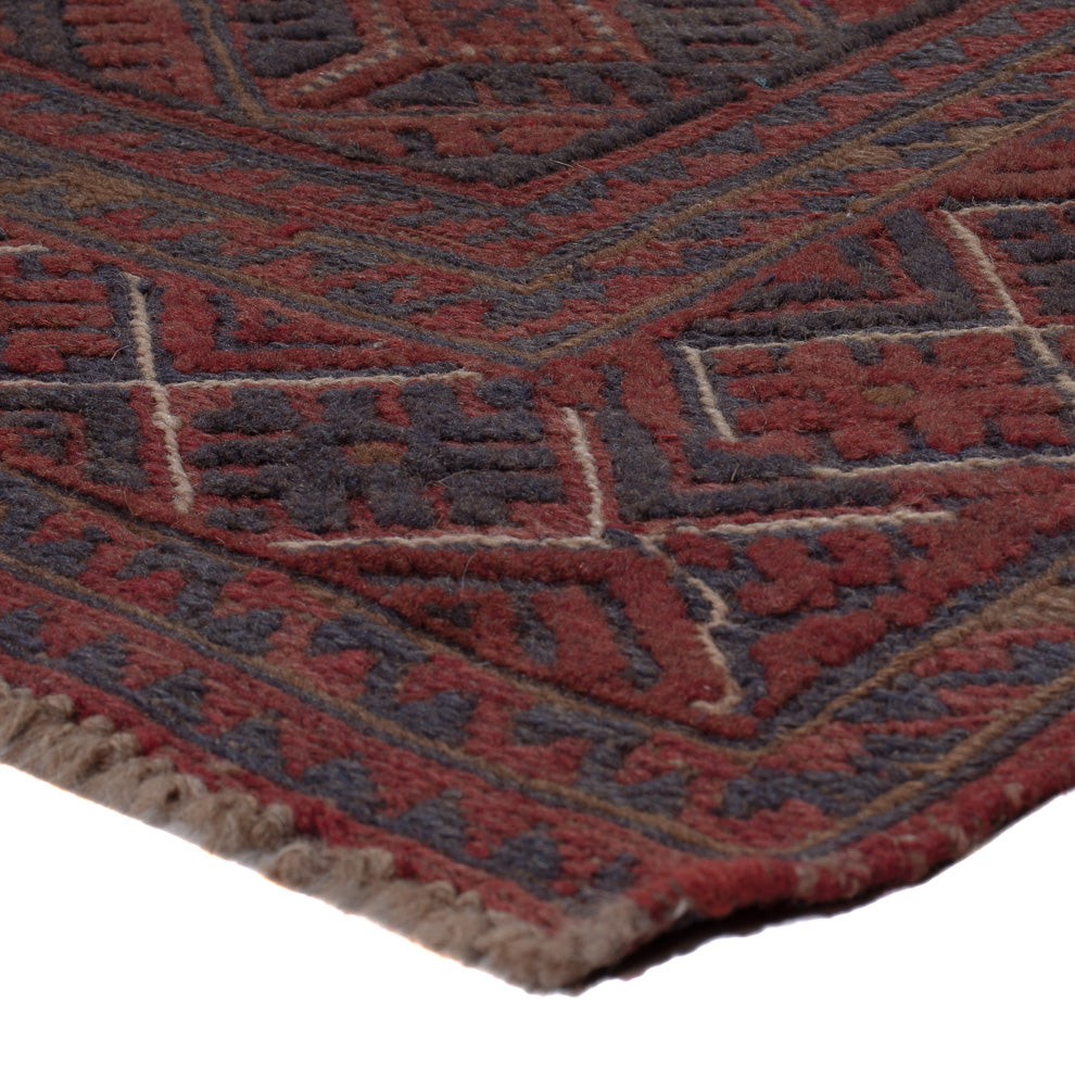 Kelim Rug - Oriental - 175 x 141 cm - dark red