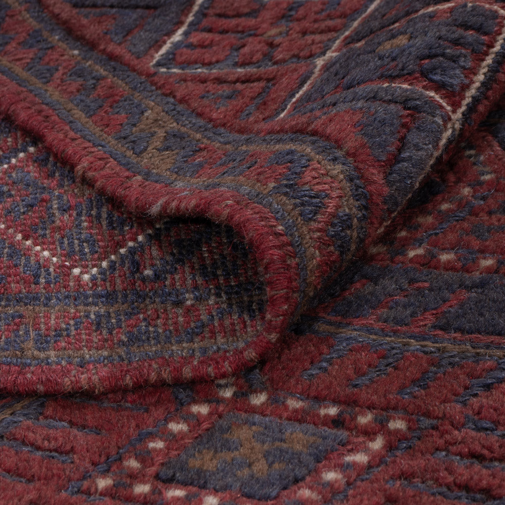 Kelim Rug - Oriental - 175 x 141 cm - dark red