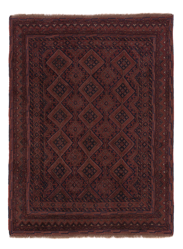 Kelim Rug - Oriental - 188 x 142 cm - dark beige