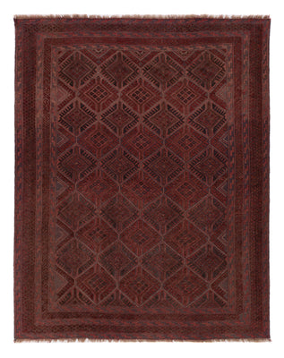 Kelim Rug - Oriental - 187 x 150 cm - dark red