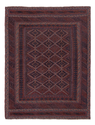 Kelim Rug - Oriental - 197 x 155 cm - dark beige