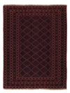 Afghan Kilim Rug 162x210cm - Rectangle / Dark Beige / 162 x 210 cm Rectangle