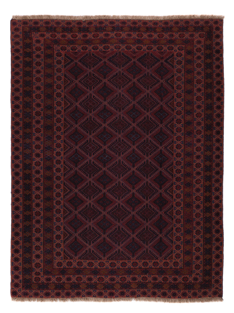 Kelim Rug - Oriental - 210 x 162 cm - dark beige