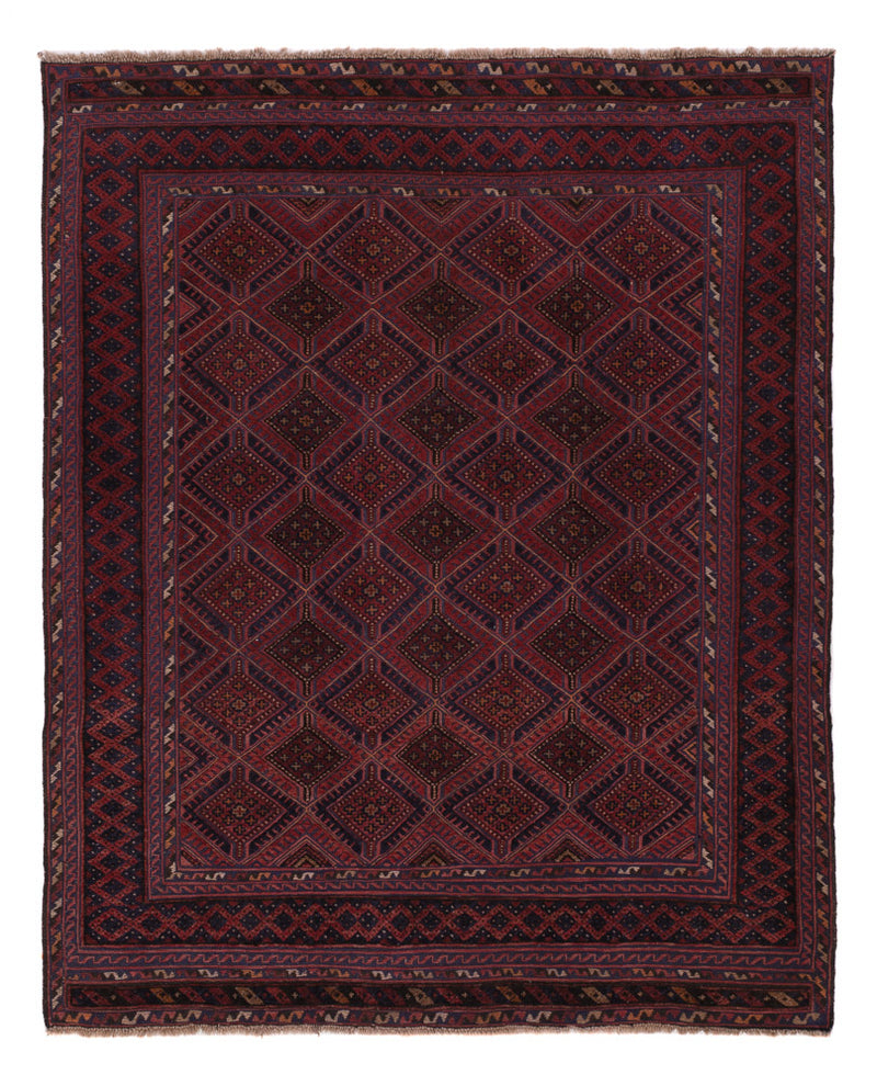 Kelim Rug - Oriental - 190 x 159 cm - dark beige