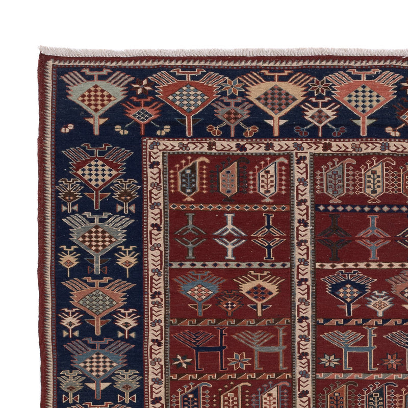 Kelim Teppich - Oriental - Soumak - 236 x 178 cm - rost